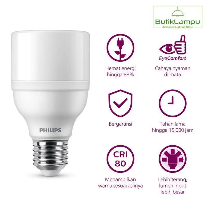 Ready Lampu LED Bulb Philips LEDBright 11W 11 Watt 11Watt LED Bright