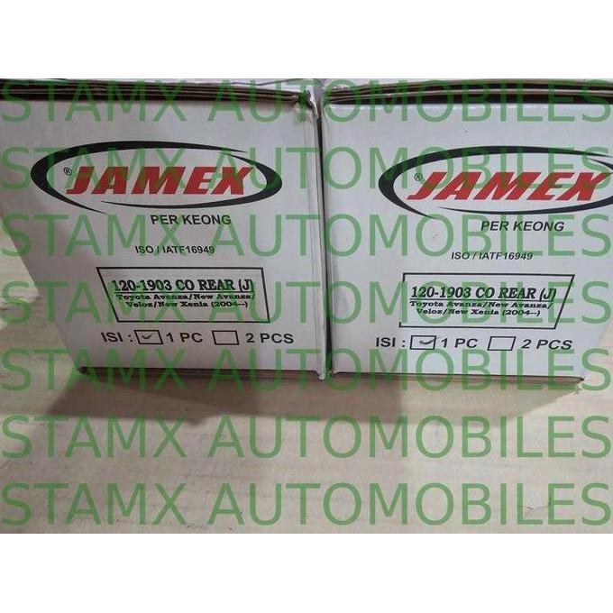 COILOVER Per Keong belakang merk JAMEX AVANZA / XENIA 2004-2021