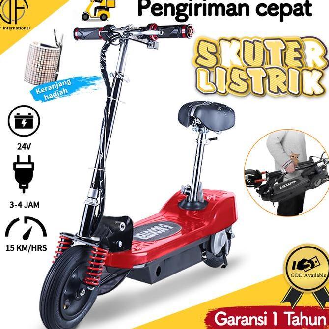 TERLARIS SKUTER ELEKTRIK / LISTRIK SCOOTER ELECTRIC PORTABLE LIPAT