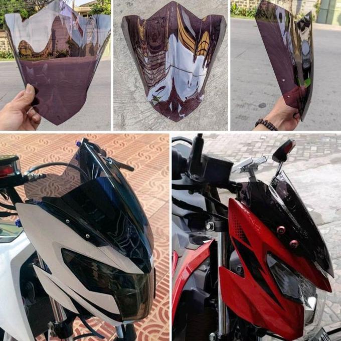 visor satria fu fi injeksi - windshield motor variasi