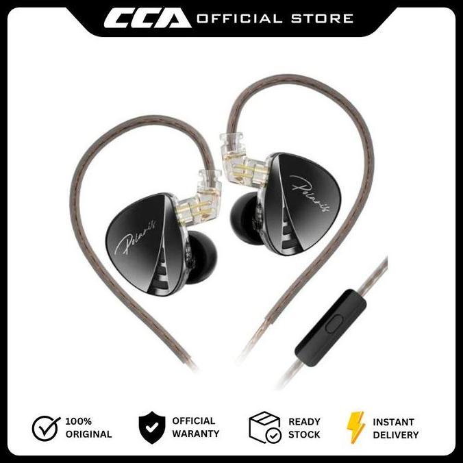 aridpratian - cca polaris with mic dynamic driver hifi dual cavity  noise cancelling