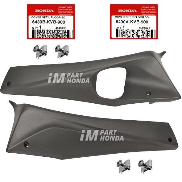 Diskon Untung 6430A-Kvb-900 6430B-Kvb-900 Cover Lantai Kanan Kiri Vario 110 Cw Karbu - Fast Shipping
