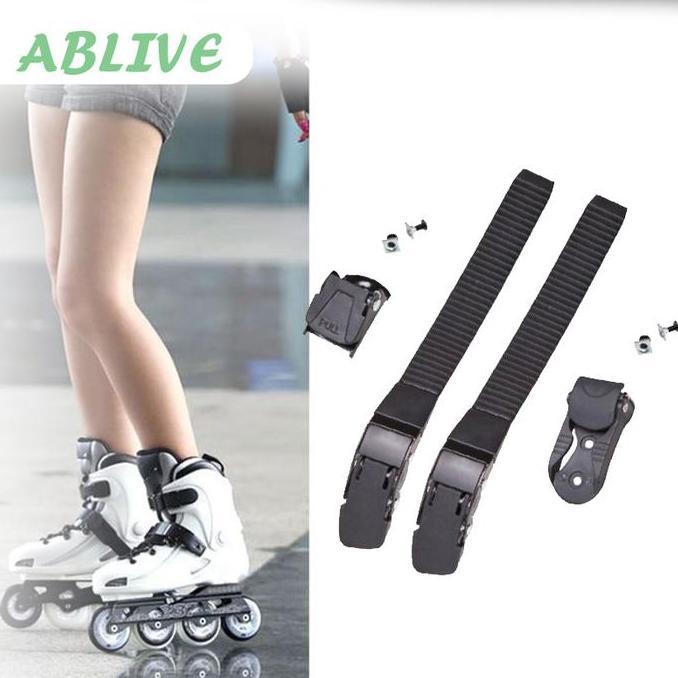 TERLARIS STRAP INSKATE SEPATU RODA BUCKLE TARIK DENGAN SEKRUP STRAP BUCKLE INSKATE UNIVERSAL