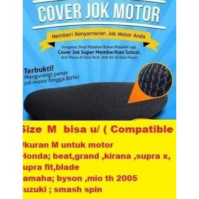 Sarung Jok / Jaring Jok / alas jok motor beat vario 125 Tahan panas blade sporty