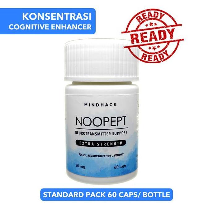 Healthy- Noopept - Nootropics Suplemen Obat Otak Pintar Cerdas Fokus