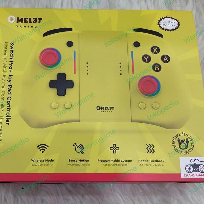 OMELET Nintendo Switch Pro+ Joy-Pad Controller ThunderBolt Pro Joycon