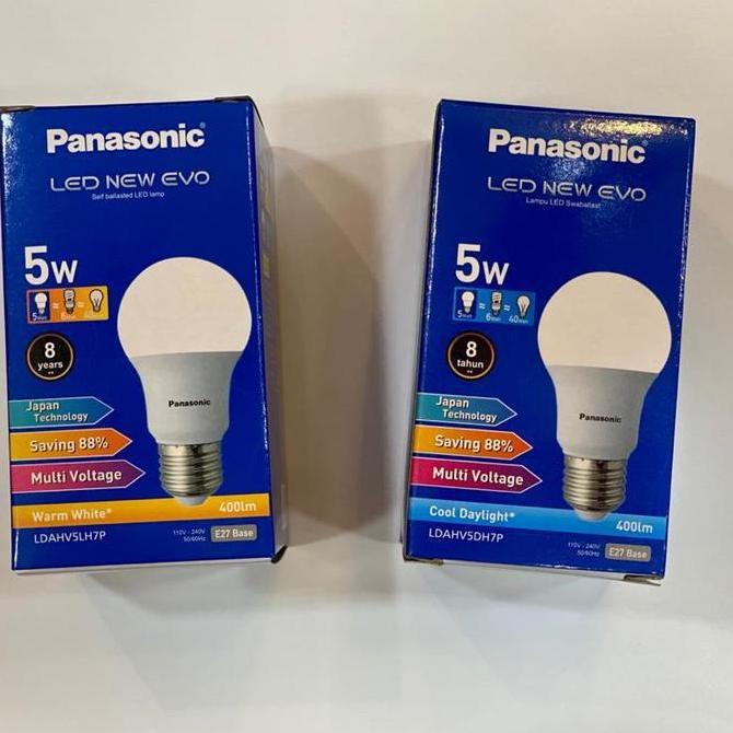 Ready Lampu led bulb panasonic 5 watt 5watt 5w led bulb neo 5w panasonic