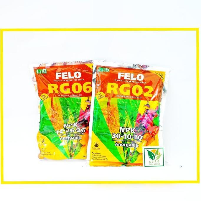FELO RG 06 RapidGro (12-26-26) Pupuk lengkap NPK 500gram