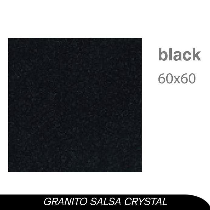 granito salsa crystal black 60x60