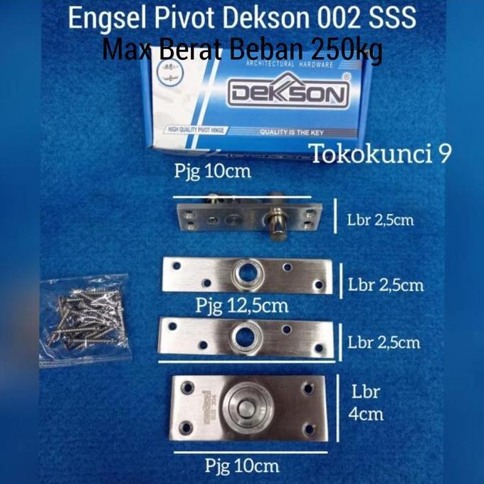 Engsel Pivot Dekson PIVOT HINGE DKS 002 SSS