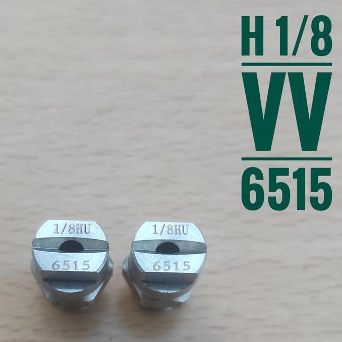 Nozzle V Jet Stainless 1/8 (6515) / nozzle vee jet stainless