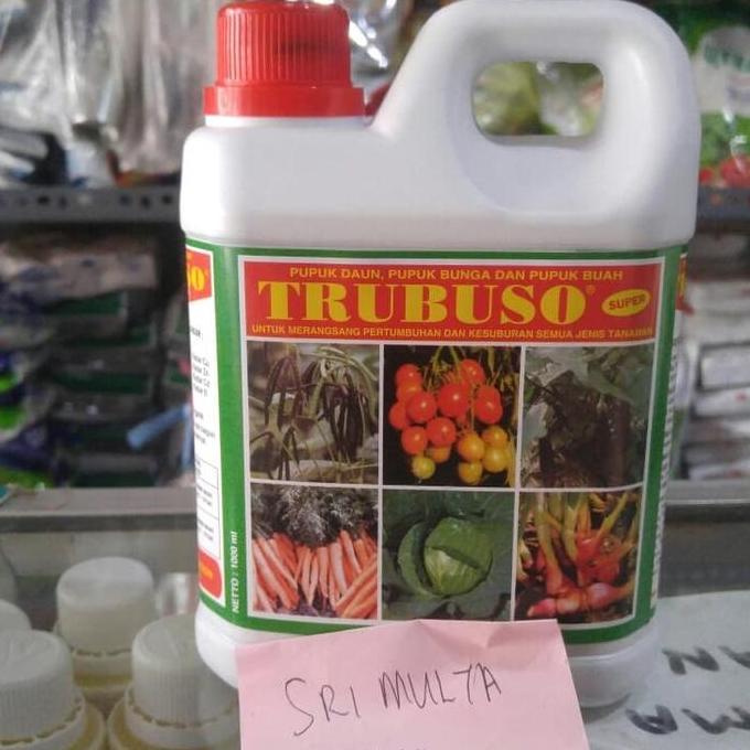 Pupuk Daun, Bunga dan Buah 1000 ml Komplang- Trubuso