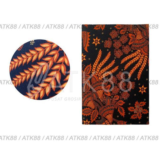 Stop Map Batik Kain F4 / Folio - Kain Tebal Premium / Map Batik Elegan - Untuk Sertifikat & Dokumen 