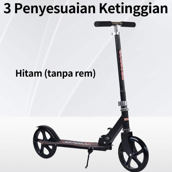 TERLARIS!! SKUTER DEWASA REM CAKRAM DEWASA MANUAL REM CAKRAM SKUTER
