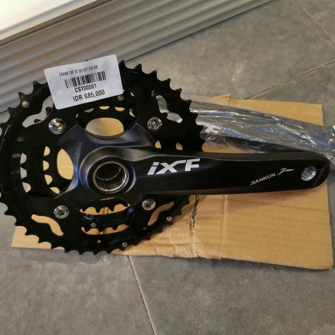 crank set HT2 IXF jiankun Taiwan 170mm 22 32 42T includ BB