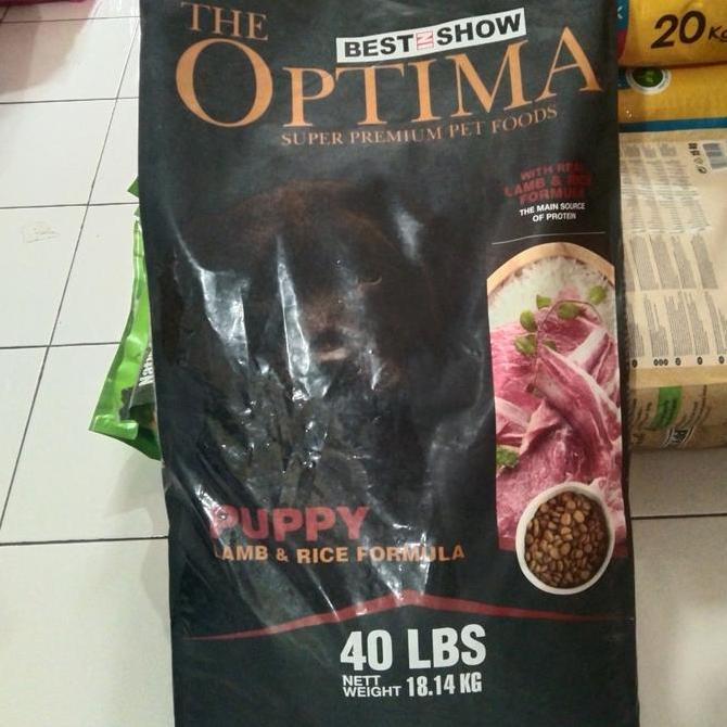 Optima Puppy Lamb & rice 18 kg Dog food no proplan bolt dog Gojeg