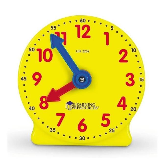 TERLARIS LEARNING RESOURCES MINI GEAR CLOCK 4INCH (PER-PIECES)