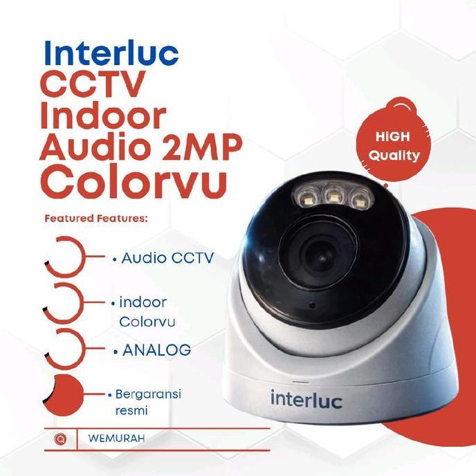 Cctv Indoor Colorvu 2MP Cctv Colorvu Cctv Color 2MP
