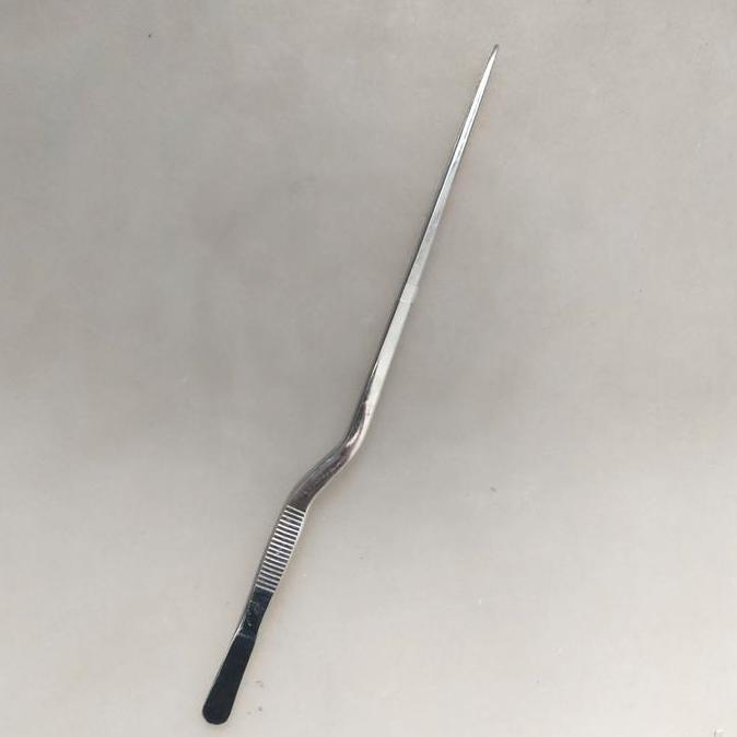 ] pinset bayonet stainless steel 26 cm pinset telinga tht