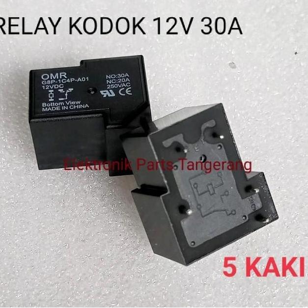 Relay Songle 12V 30A Relay Kodok 5 Kaki Riley Kodok Riley Songle 5Pin Relay 5 Pin Diskon
