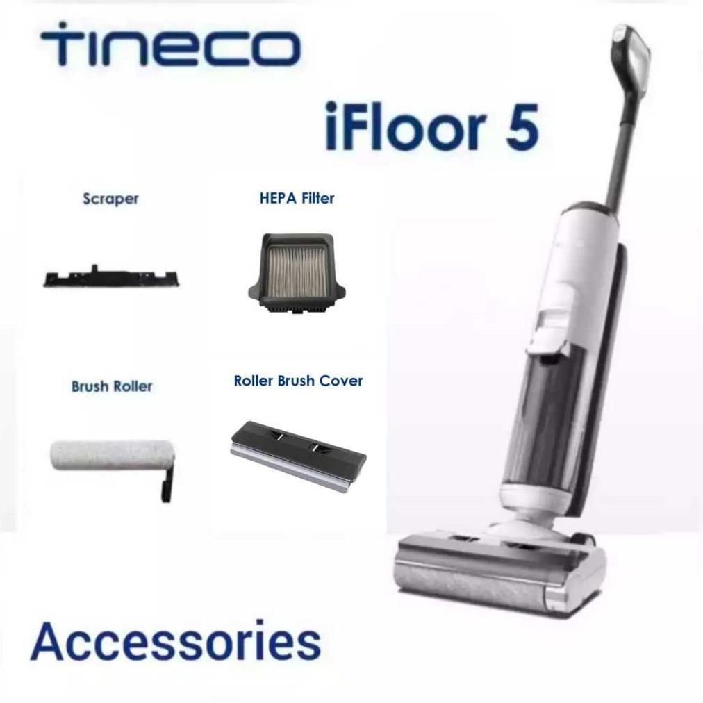 Aksesoris Tineco iFloor 5 Hepa  Brush roller  Scraper  Vacuum Cleaner Original Vacum Cleaner