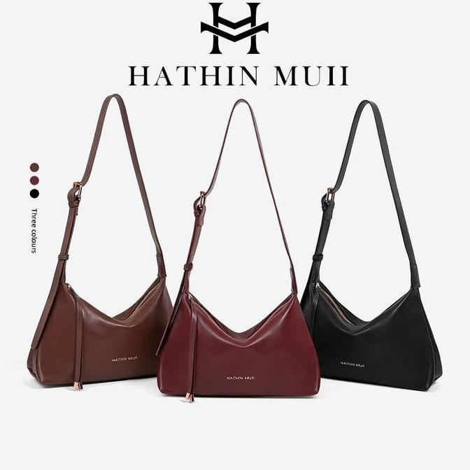 Tas Wanita Hmu5178 - Hathin Muii -[Clara Bag] Tas Wanita Shoulder Bag Wanita Tas Selempang Wanita Te