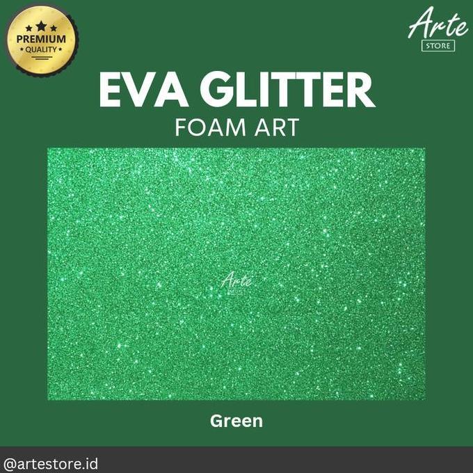Colore- Eva Foam Glitter - Spon Ati Glitter - Foam Art Glitter 40X60 Cm