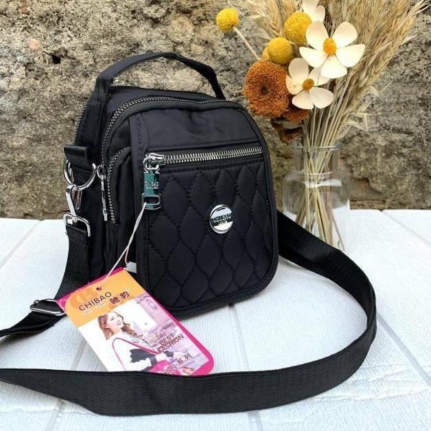 Tas Wanita Tas Wanita Import Jinjing Selempang Chibao Mini Cb8202 8202 Cb8202-8 8202-8 Bordir Ketupa