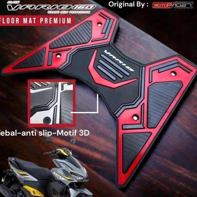 TERLARIS KAET VARIO 160 PIJAKAN ALAS KAKI MOTOR VARIO 160 ALAS KAKI MOTOR VARIO 160 PREMIUM