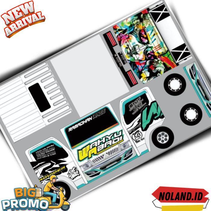 Pola Miniatur Truk Oleng Wahyu Abadi 02