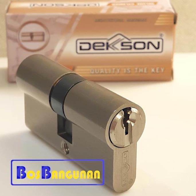 Cylinder Kunci Dekkson Cyl Dc Dl / Double Cylinder Cyl Dc Dl Sn - Dekkson Cylinder Biasa (Kunci - Ku