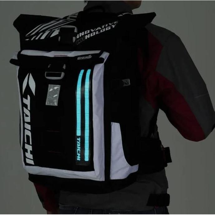 NEW TAS RANSEL TAICHI BACKPACK WATERPROOF RS272 LED LIGHT TAICHI BAG IMPORT ORI