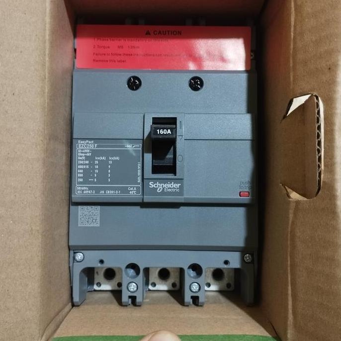 mccb 3p 160a 200a 250a schneider