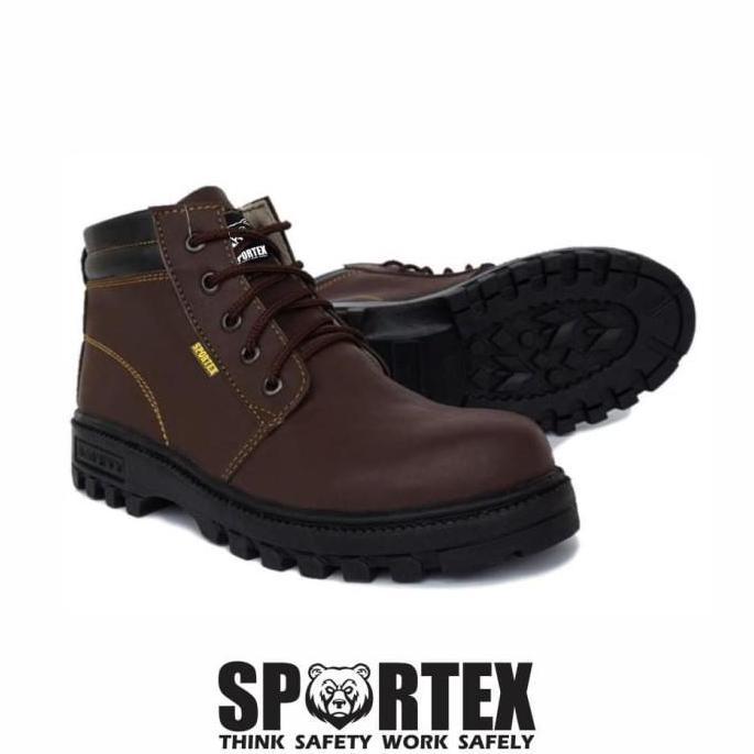 Sepatu Safety Pria Ujung Besi 01 Sportex Sol Safety Boots