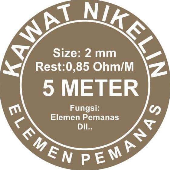TERBARU - KAWAT NIKELIN BULAT 2 MM 1 KG