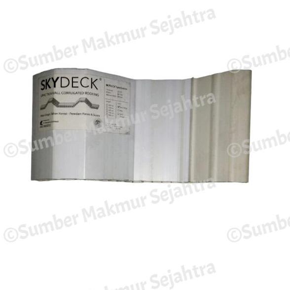 TERLARIS Atap Gelombang / Kanopi / UPVC Roof Excel SkyDeck gratis ongkir