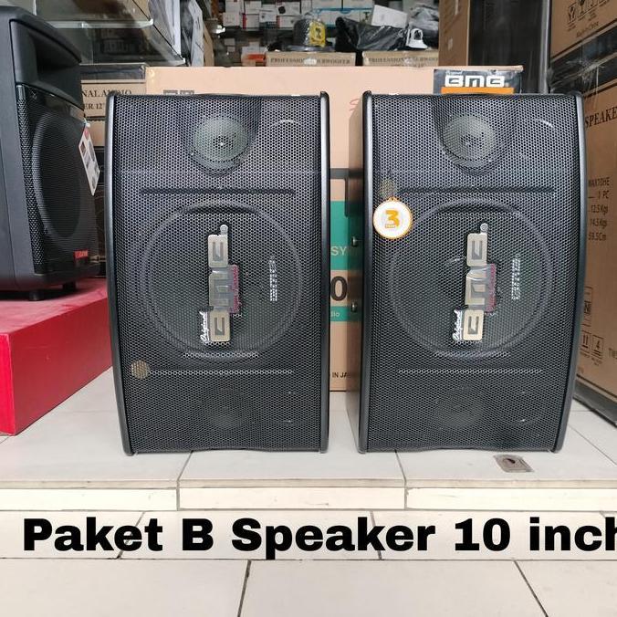 Paket Sound System Speaker Bmb Original Power Mixer Ashley Cr6000 +Mic