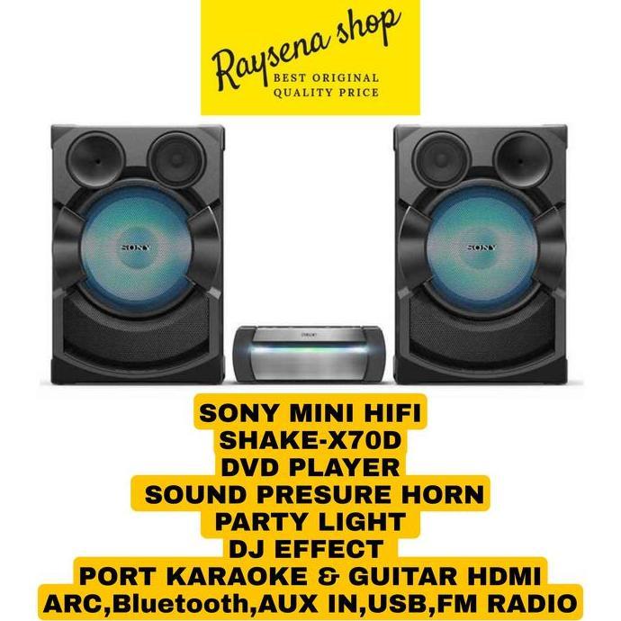 Sony Shake X70D / Shake-X70D Hifi Speaker Karaoke