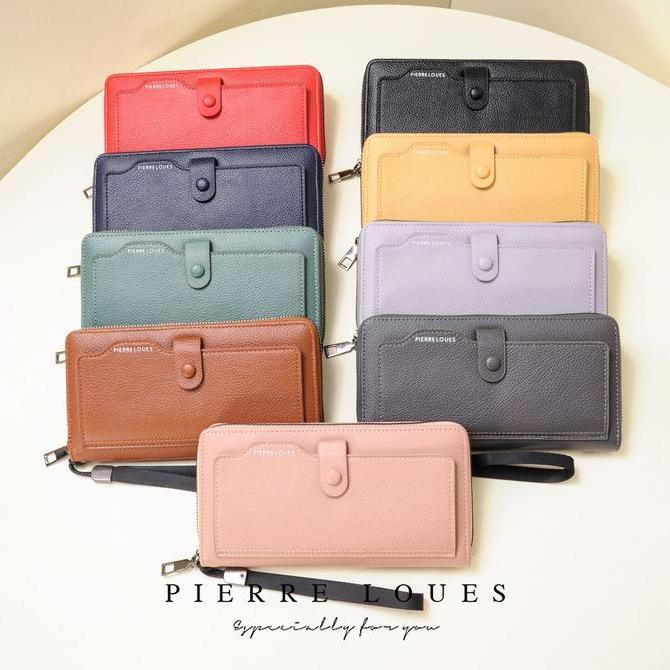 Sale Dompet Panjang Wanita Kulit Pu Pierre Loues Pierre Loues Serena Wallet