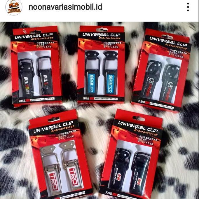 Promo clip bemper klip bumper mobil ukuran besar sepasang Diskon