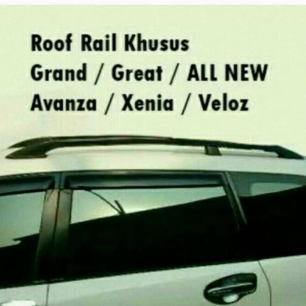 Roof Rail Atas Bagasi Mobil Avanza / Xenia / Taruna Universal 2 Pcs