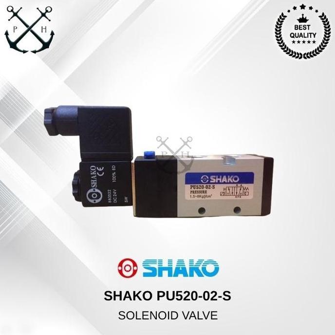 Selenoid Valve 1/4 Shako Pu520-02-S Diskon