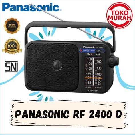 Radio PANASONIC RF 2400 D Baterai/Listrik FM/AM