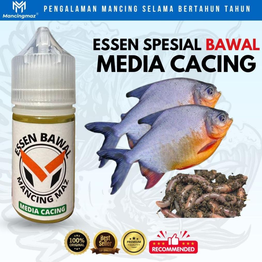 Essen Ikan Bawal Media Cacing Essen Mancingmaz Spesial Bawal 30ml Diskon