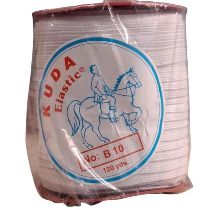 Tali Karet Kuda B10 / Elastic 10mm / Elastik 1cm 120Yard