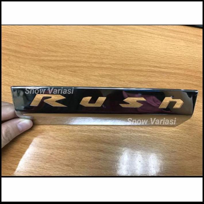 BEST DEAL COVER CHROME LAMPU SPOILER ALL NEW RUSH 2018 2021 JSL 