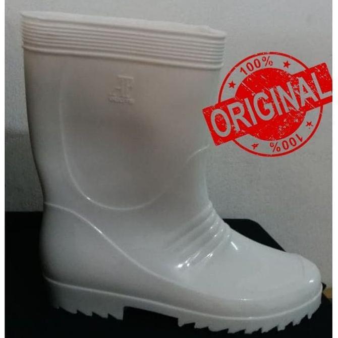 Sepatu Boots AP Putih Pendek Original