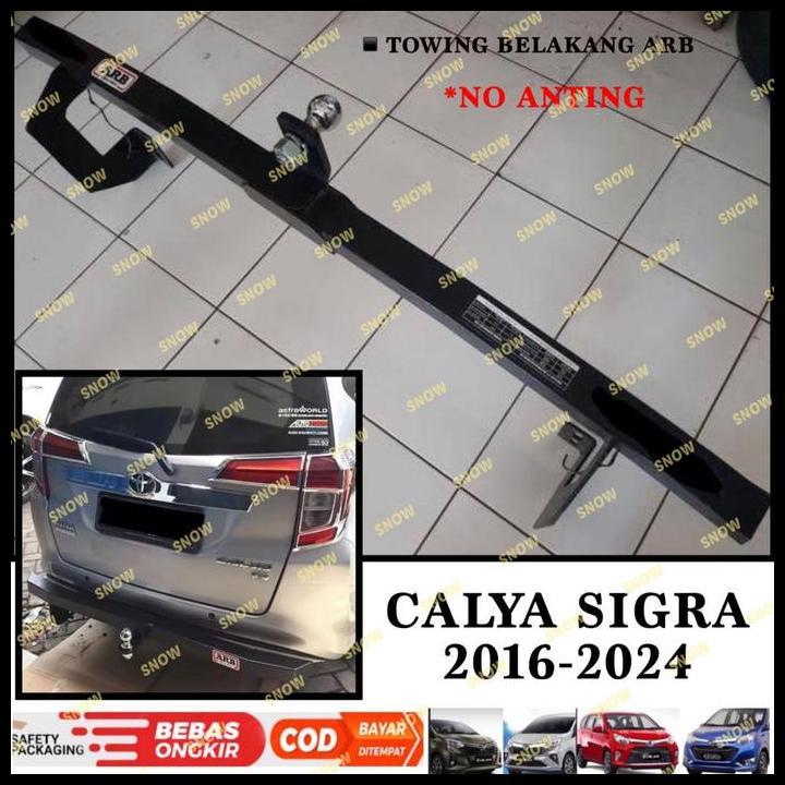 BEST DEAL TOWING BELAKANG BUMPER CALYA SIGRA 2016 2022 2023 2024 ARB ANTING