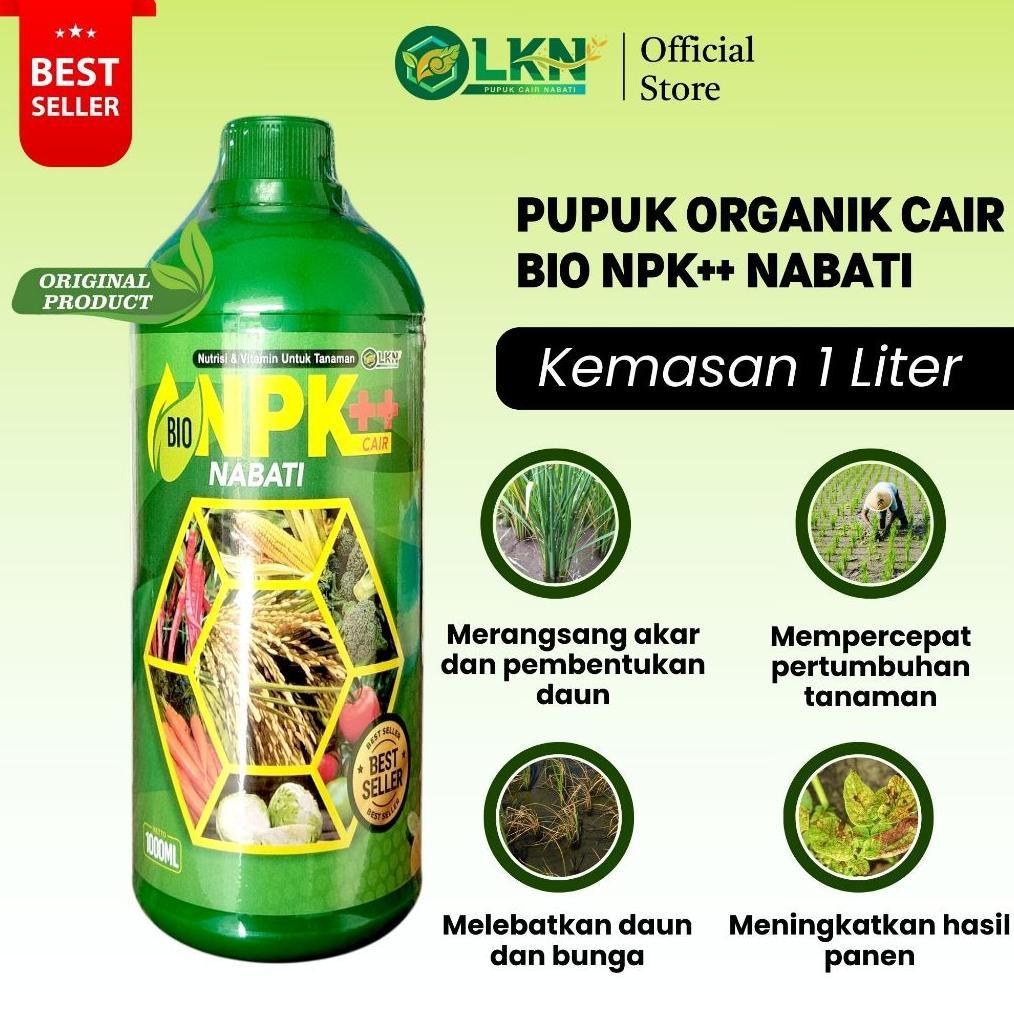 Promo Cod Lkn Pupuk Cair Bio Npk Plus Nabati 1 Liter ><
