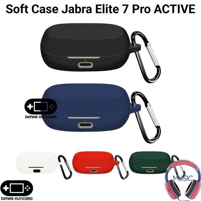 TERLARIS SOFT CASE JABRA ELITE 7 PRO ACTIVE SILICONE SILIKON TWS COVER CASING